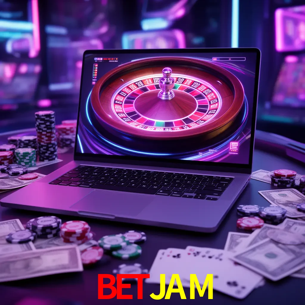 Centro móvil BETJAM con casino, cajero, bonos, app y acceso de cuenta para México